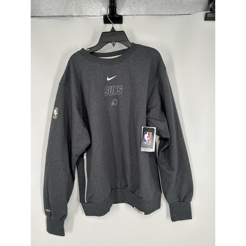 Phoenix Suns Nike Dri Fit Engineered Standard Issue Crewneck Sweatshirt Medium